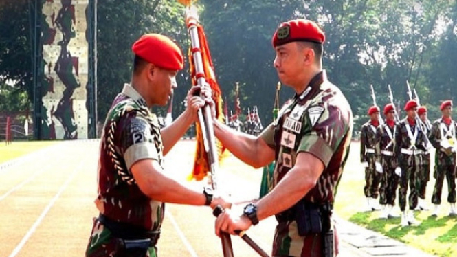 VIVA Militer: Mayor Heri dilantik jadi Danyon 22 Grup 2 Kopassus