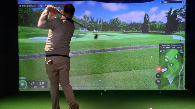 Golf simulasi